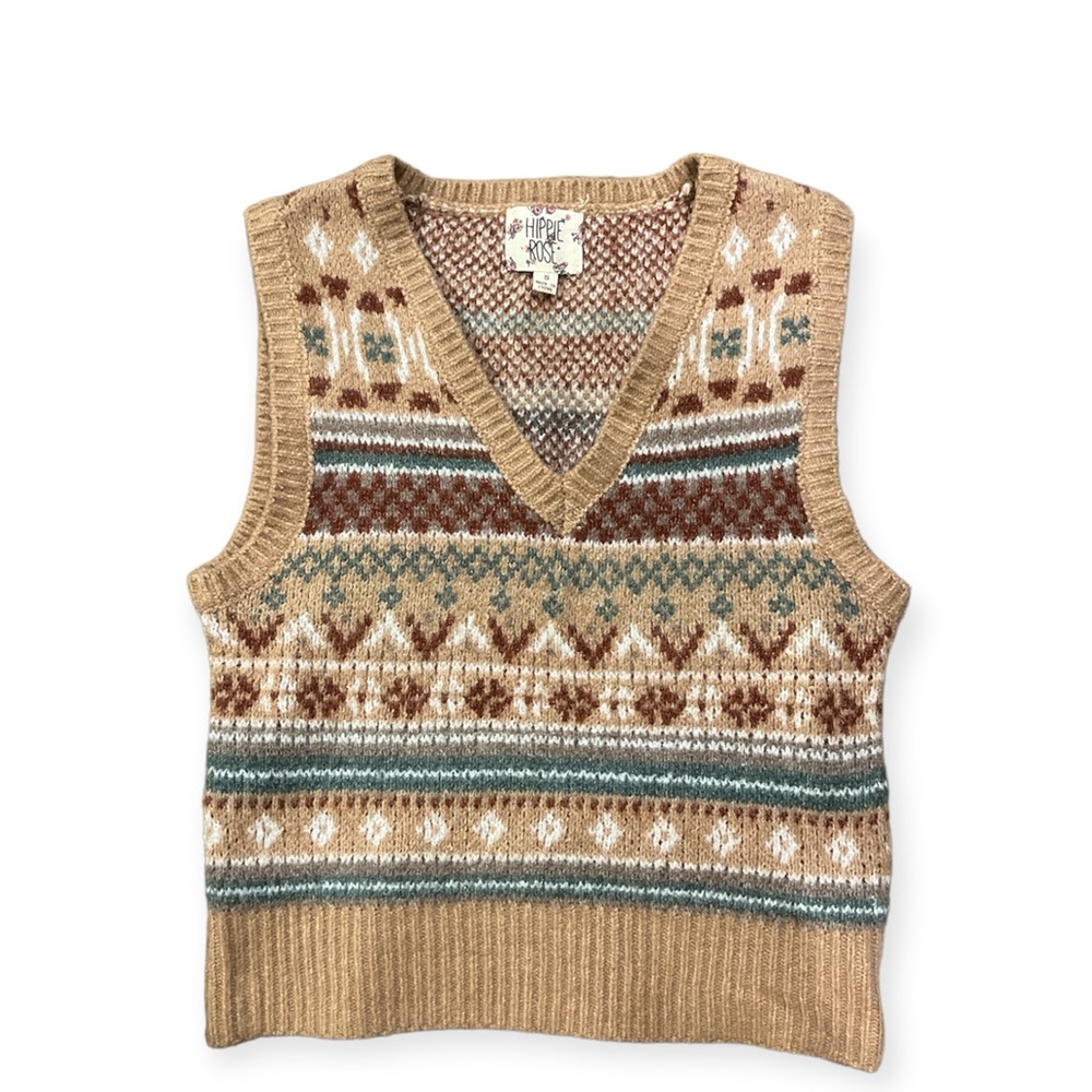 Hippie Rose Sweater Vest